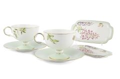 Happily 6 Prç 2li Çay Fincanı Seti 220cc