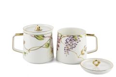 Happily 2li Kapaklı Kupa Seti 420cc