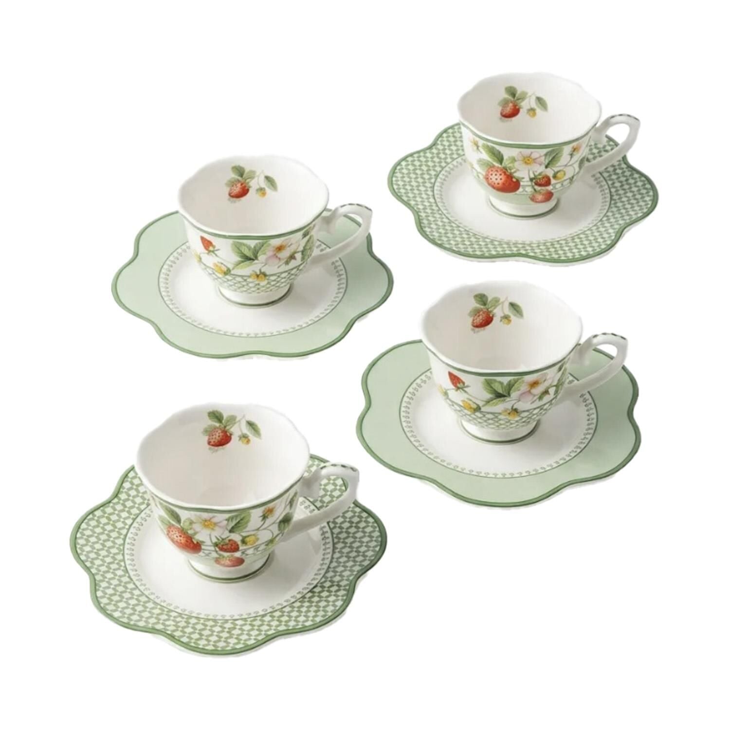 Emberlynn Bone 4lu Çay Fincanı Seti 220cc