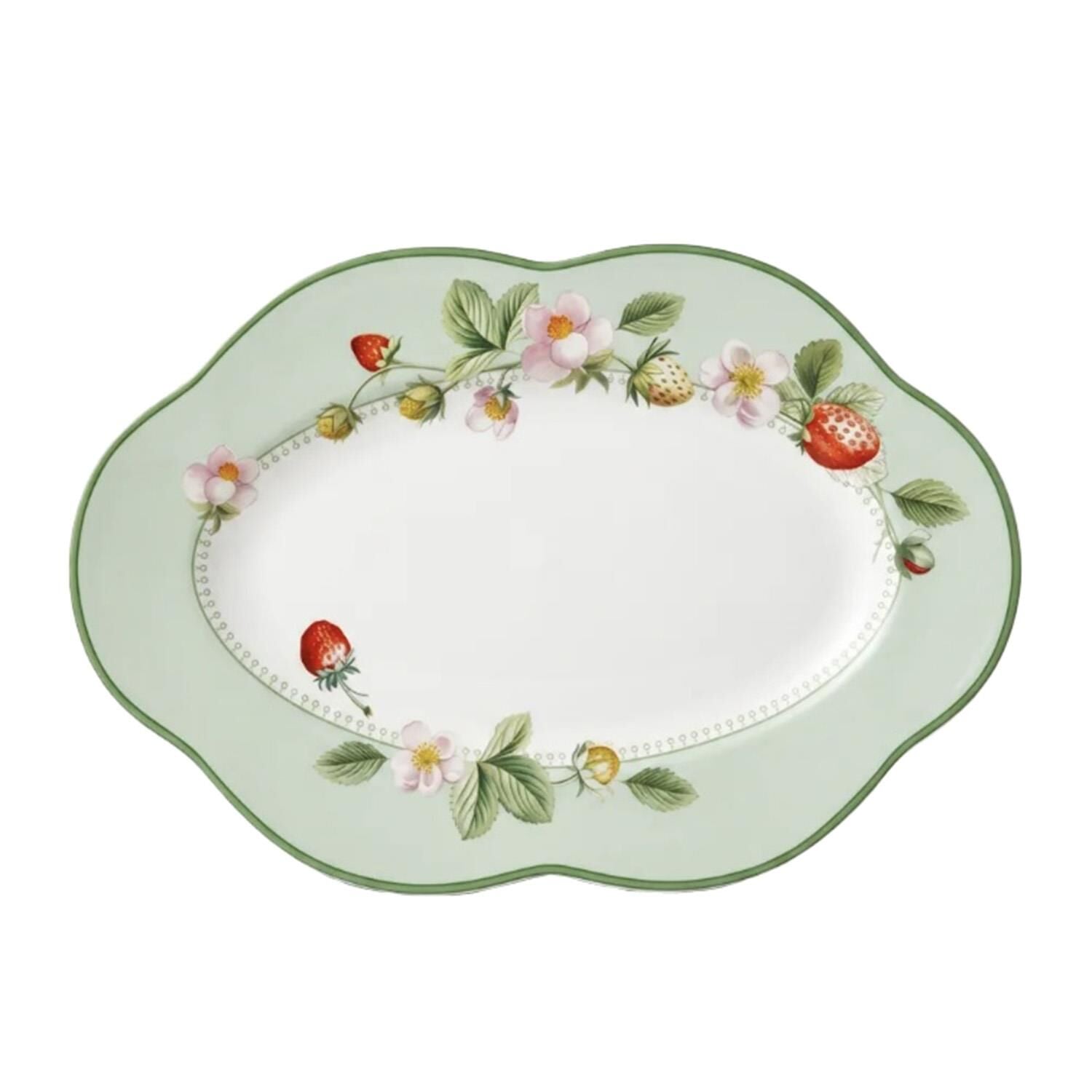 Emberlynn Bone 30cm Oval Tabak