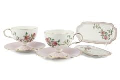 Peachy 6 Prç 2li Çay Fincanı Seti 220cc
