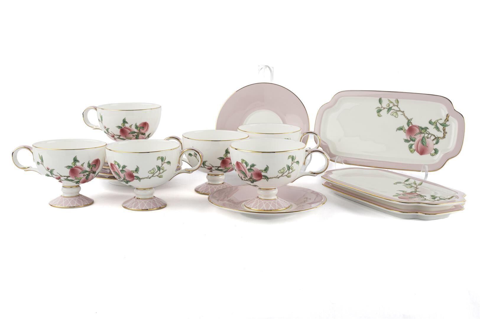 Peachy 15 Prç 6lı Kahve Fincanı Seti 90cc