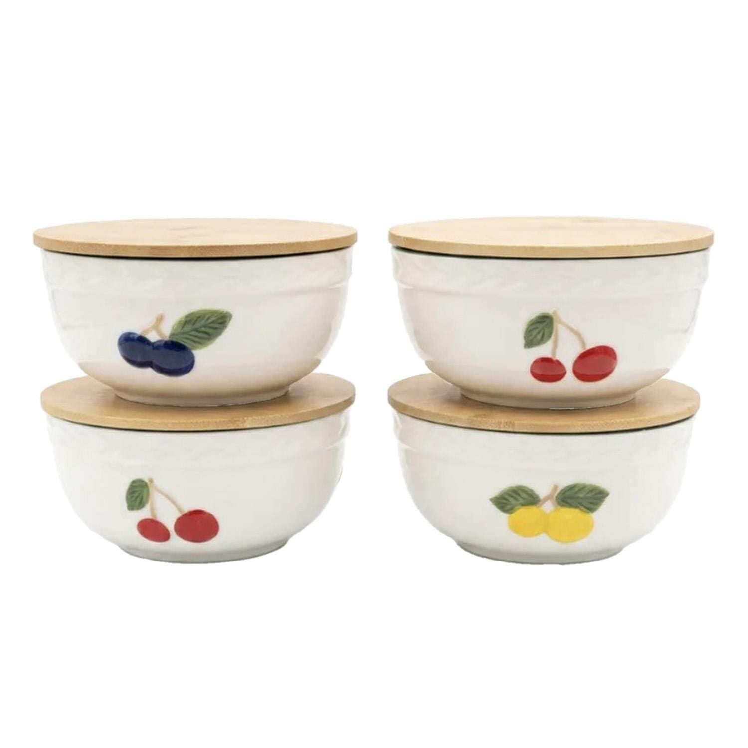 Cerisa Bone 16cm 4lu Kâse Seti