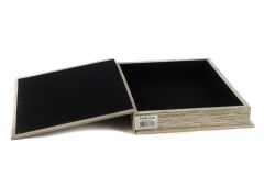 Ottoman Tombac Kitap Kutu 28x22x4cm