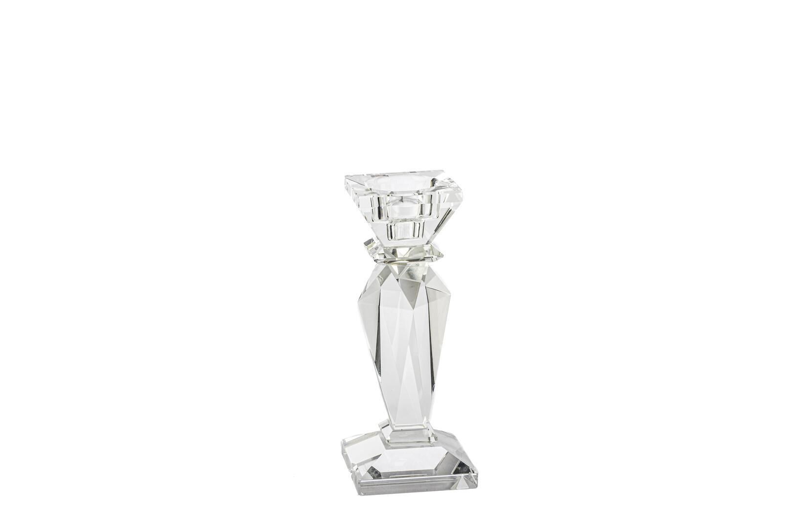 Clear Sütun Mumluk 7x17cm