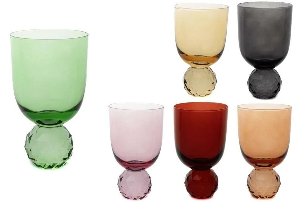 Jolly Ayaklı Renkli 6lı Shot Bardak