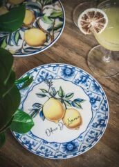 Odore Di Limone Pasta Tabağı 6lı Set 19 cm