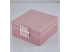Baby Pink Large Square Box 21x21x10 Cm