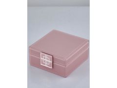 Baby Pink Small Square Box 16x16x8 Cm