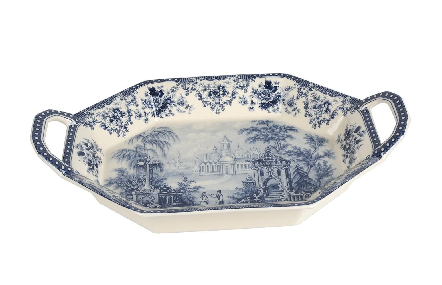 Florantine Sunum Tepsisi 37cm Mavi