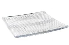 Kare 2li Cam Servis Tabak 28x28x2cm