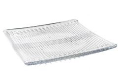 Kare 2li Cam Servis Tabak 28x28x2cm