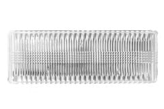Büyük Dikdörtgen 2li Cam Servis Tabak 42x15x2cm