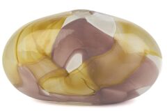 Sarı Beyaz Pembe Cam Vazo 36x15x20cm