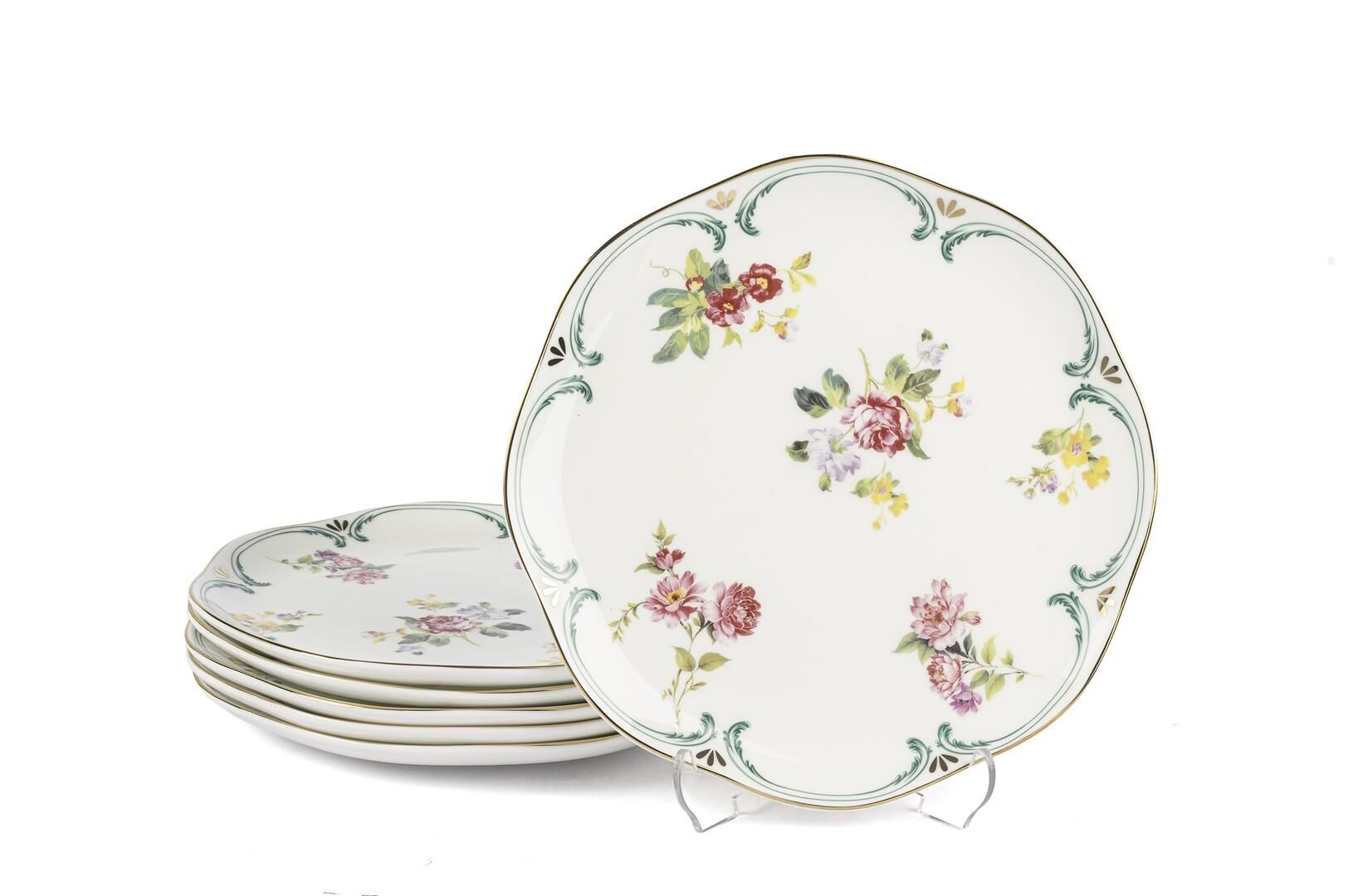 Splendor Florum 6lı Pasta Tabağı 20cm