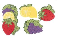 Mila 6 lı Bardak Altlığı 16cm