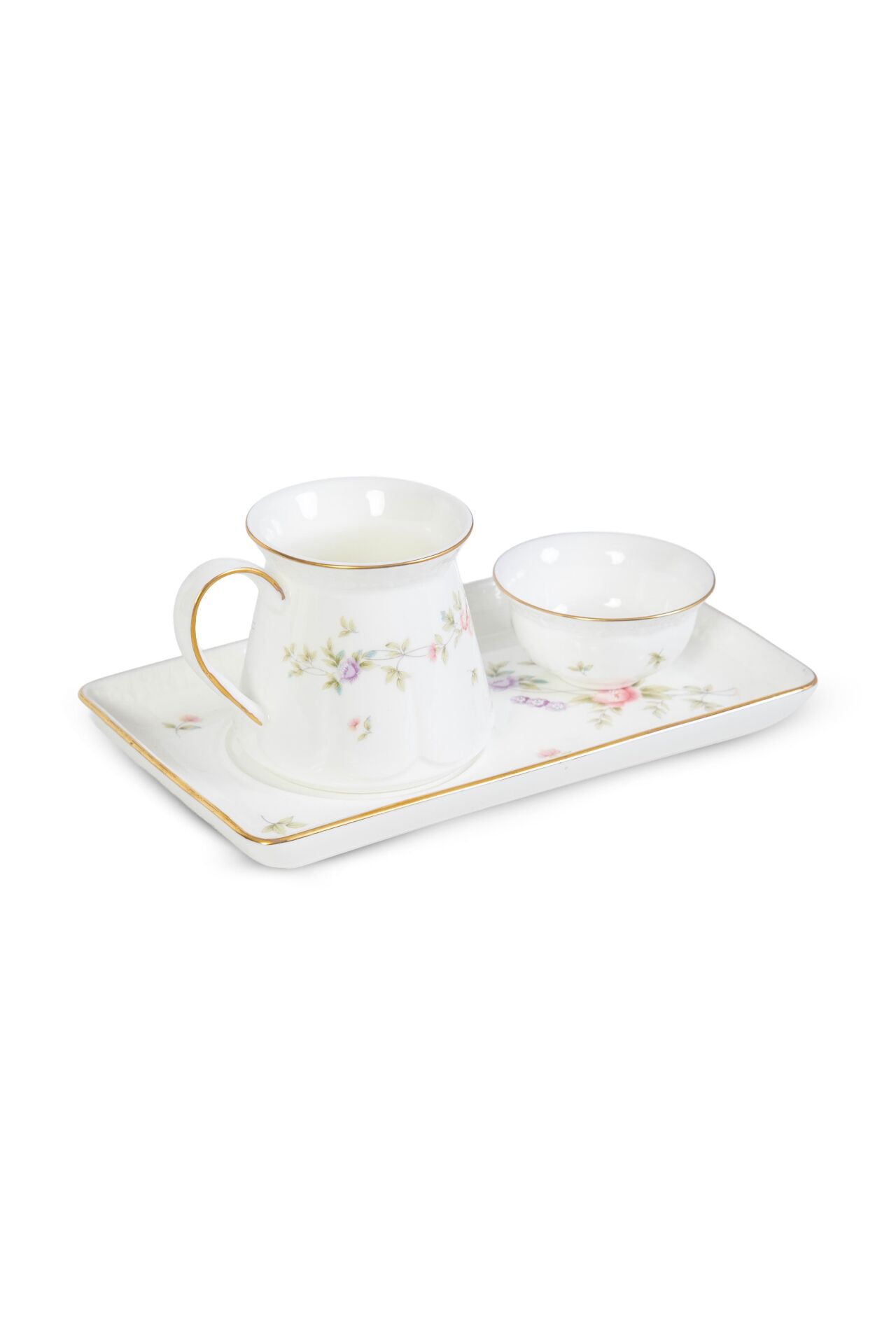 Wanelli Tiffany Flowers Kahve Seti 3 Parça