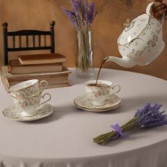 Wanelli Tiffany Flowers 24 Parça Çay Seti