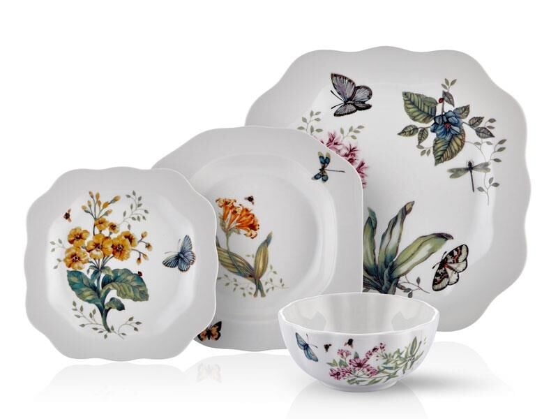 Butterfly Serie 24pcs Dinner Set