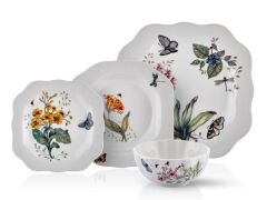 Butterfly Serie 24pcs Dinner Set