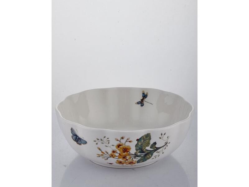 Butterfly Serie Salad Bowl 23 Cm