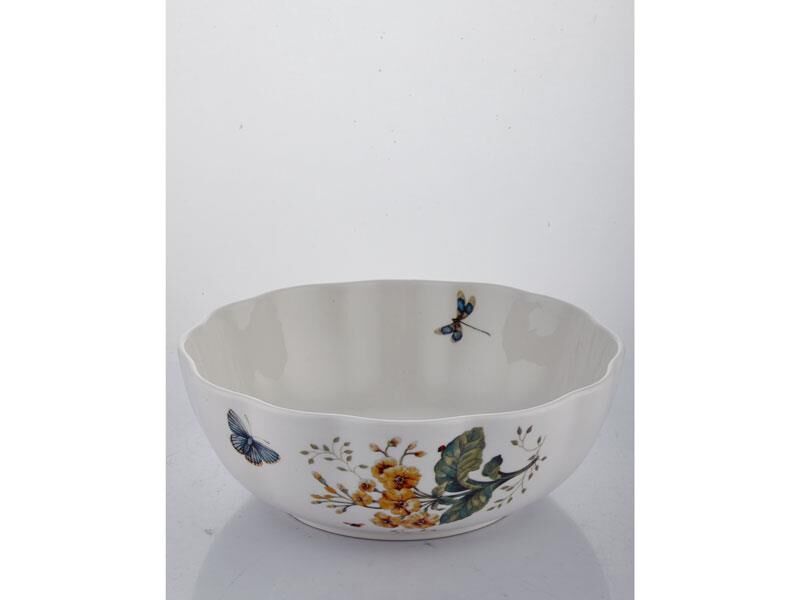 Butterfly Serie Salad Bowl 23 Cm