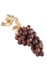 Kahverengi Poliresin Üzüm 15x37 cm
