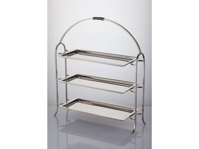 Meyve Standı Dikdörtgen 3 Katlı 42,5x16x48 Cm
