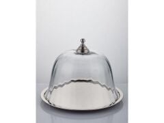 Kek Standı Kapaklı Büyük 29,5x29,5x23 Cm