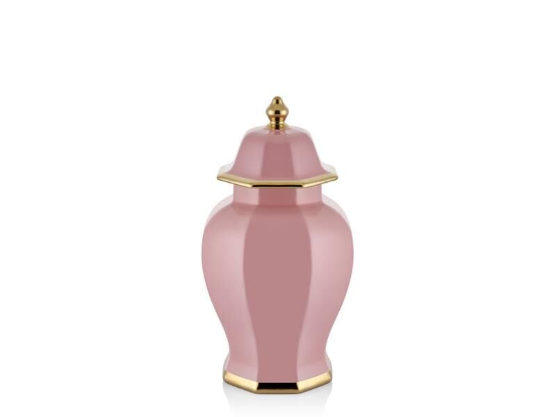 Hexagon Pembe Küçük Küp
