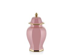 Hexagon Pembe Küçük Küp