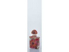 Lilyum Desenli 100ml Small Parfüm Şişesi 6.5x3,5x13 Cm
