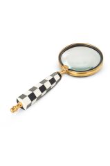 Damalı Büyüteç Gold 25 cm