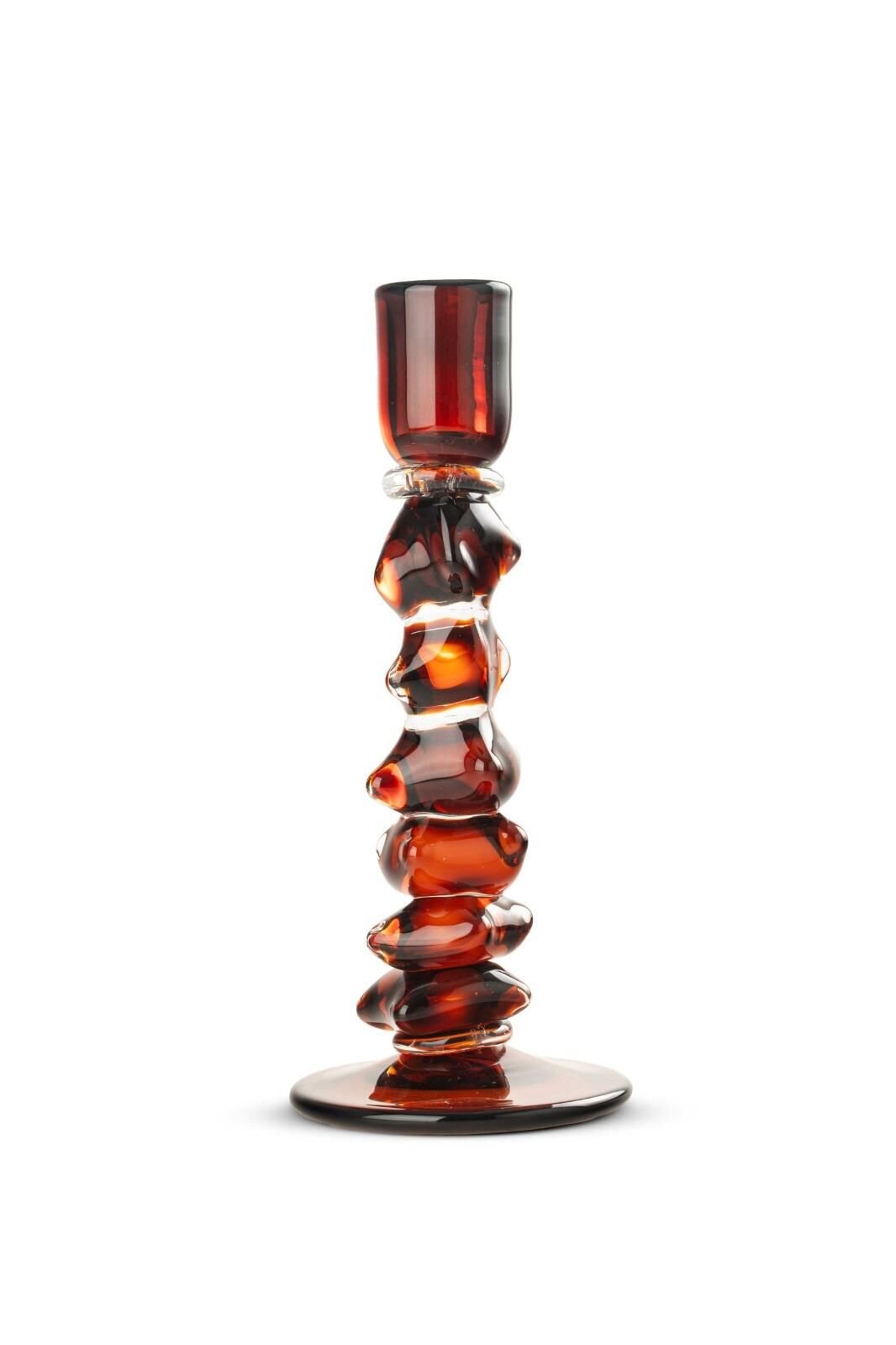 Kahverengi Cam Mumluk 11*24 cm