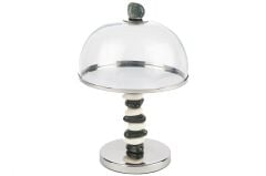 Gümüş Kek Standı 15x24cm