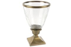 Antik Gold Cam Mumluk 13x20x31 Cm