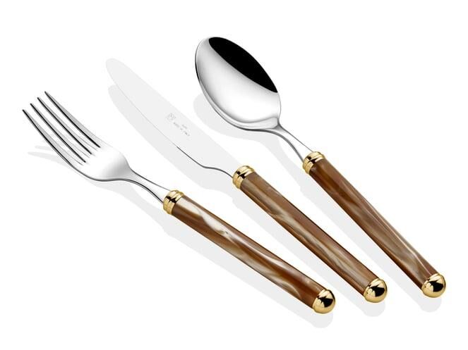 Rodi Ring Şampanya 75 Parça Çatal Bıçak Seti