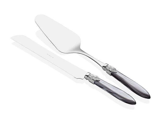 Rivadossi Laura Chrome Gri Pasta Servis Seti