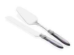 Rivadossi Laura Chrome Gri Pasta Servis Seti