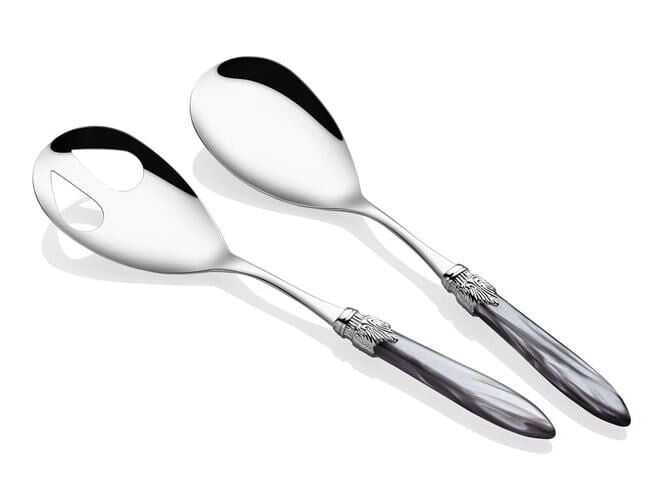 Rivadossi Laura Chrome Gri Salata Servis Seti