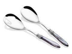 Rivadossi Laura Chrome Gri Salata Servis Seti