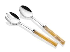 Rivadossi Bamboo Kemik Salata Servis Seti