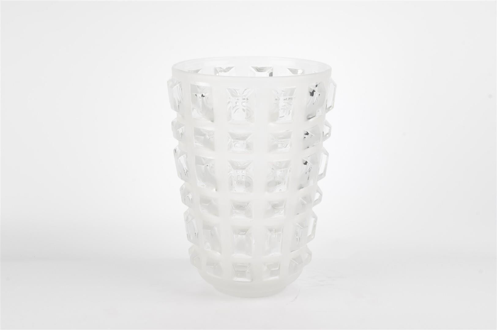 Kristal Kabartmalı Vazo18x26cm