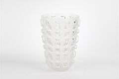 Kristal Kabartmalı Vazo18x26cm