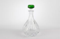 Royal-Hex Cam Yeşil Kapaklı Şişe 15x26cm