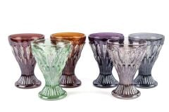 Mini 6lı Cam Vazo Kadeh 8x11cm