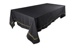 Karmen Siyah 180x280 Masa Örtüsü