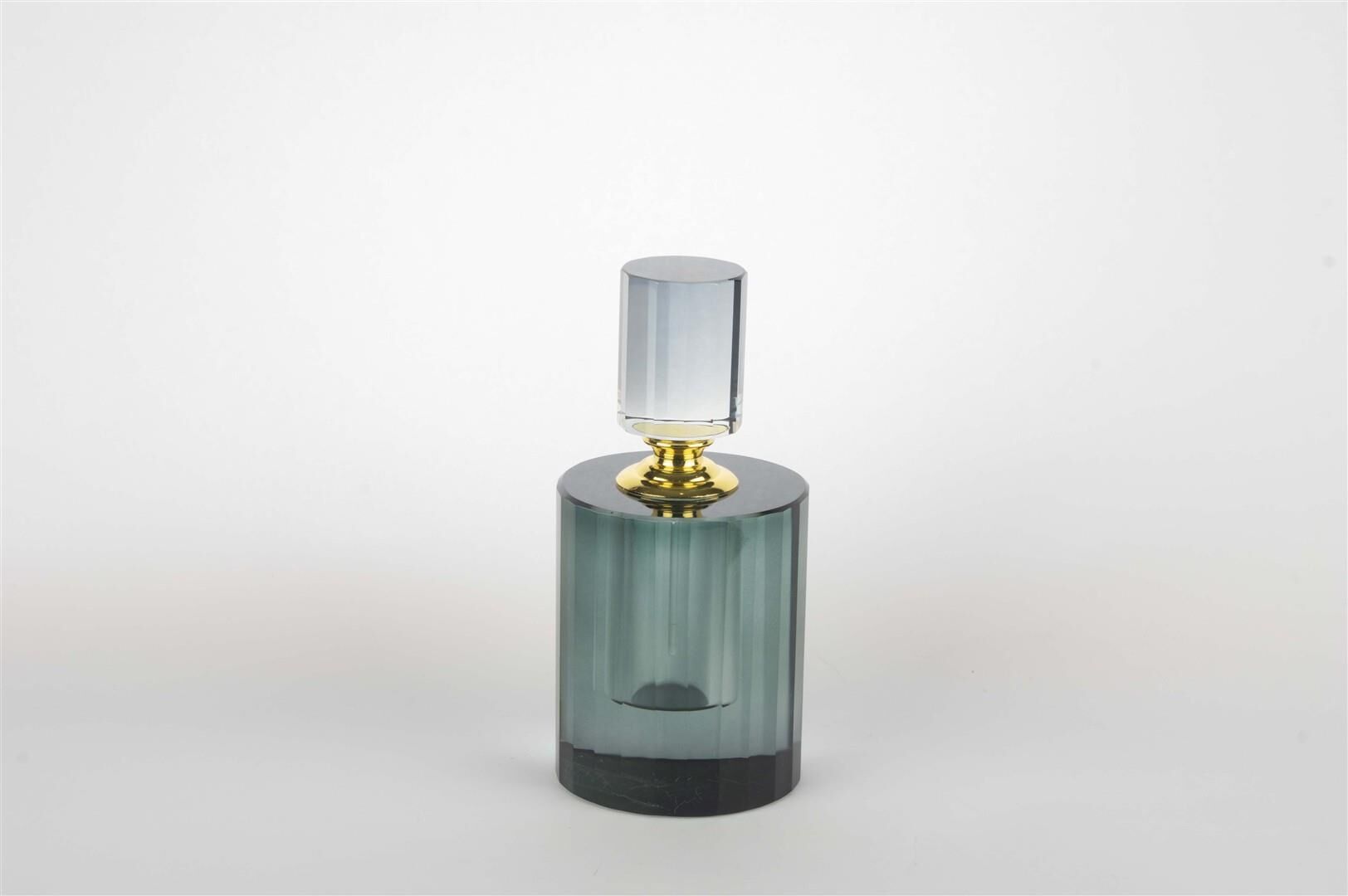 Kristal Yeni Mavi Şişe 17x8cm