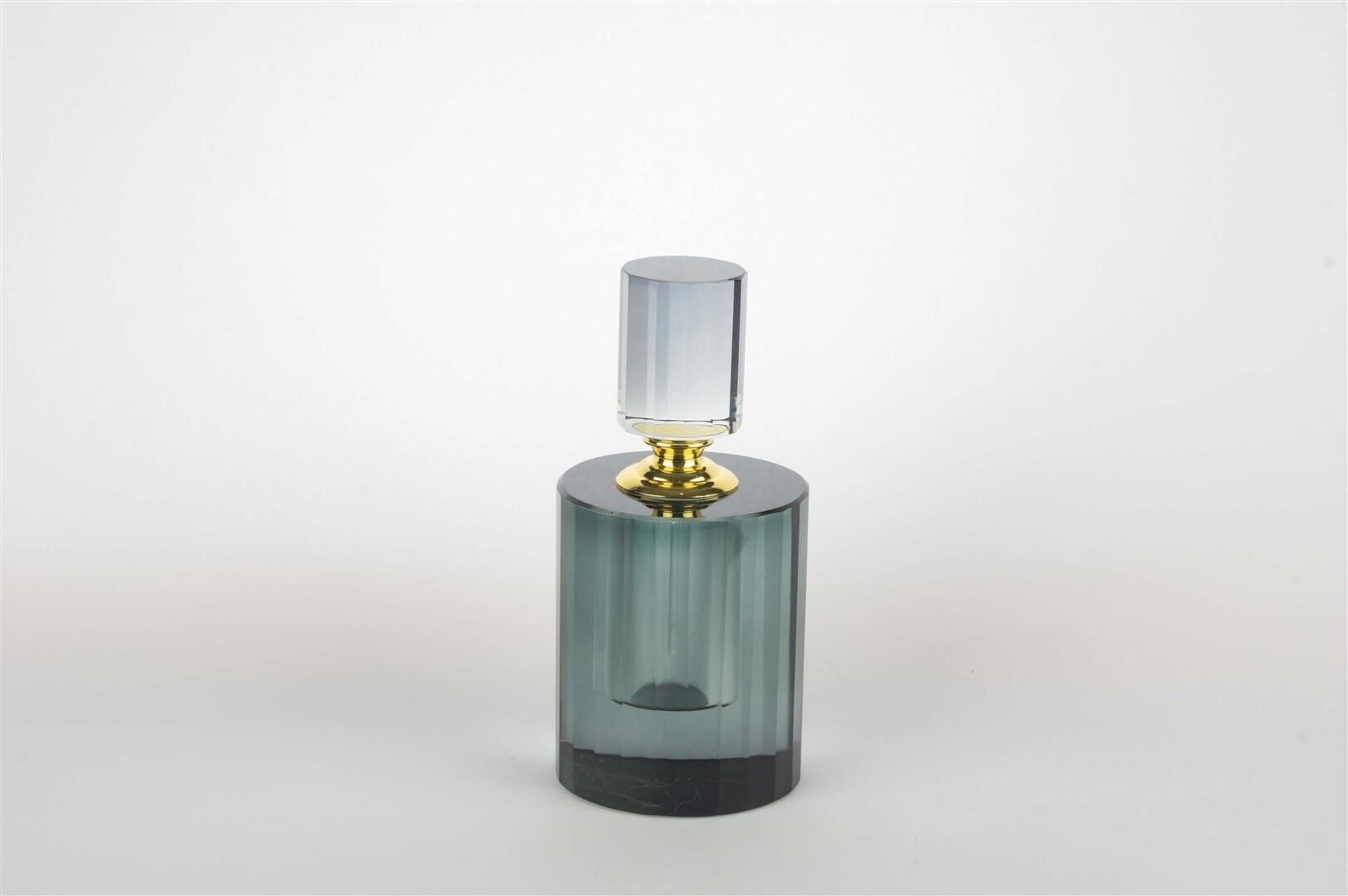 Kristal Yeni Mavi Şişe 17x8cm