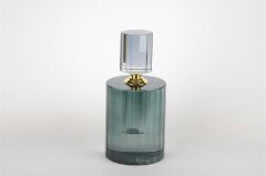 Kristal Yeni Mavi Şişe 22x10cm